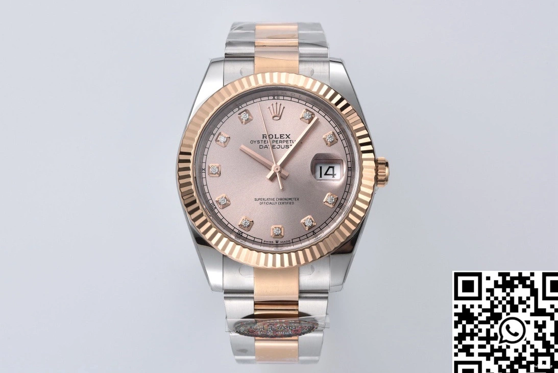 M126331-0003 Pink Dial Rolex Datejust Clean Factory 1208